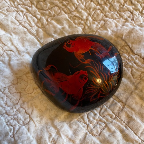 Painted Koi Fish Rocks - Picture 3 of 3
